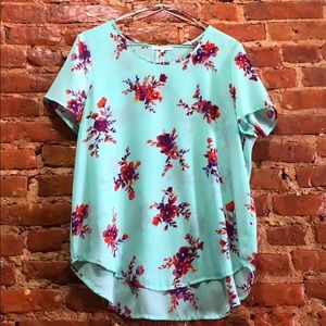 Floral Pleione Blouse